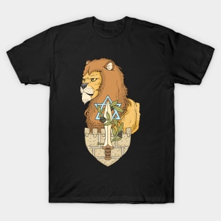 Lion of juda, Israel. IDF emblem. T-Shirt